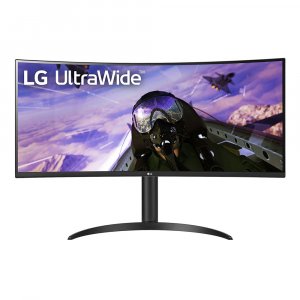 LG 34BP65C-B UltraWide 34" 165Hz QHD HDR10 FreeSync Curved Gaming Monitor