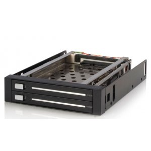 Generic Hdd Mr 350d Dual 2.5" Sata Ssd Hdd External Hot-swap Bays. (conver From One 3.5" External Bay)