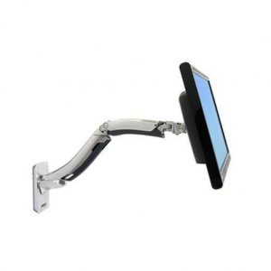 Ergotron 45-228-026 Mx Wall Mount Lcd Arm Polished Aluminium