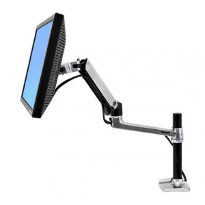 Ergotron 45-295-026 LX Desk Mount LCD Arm, Tall Pole