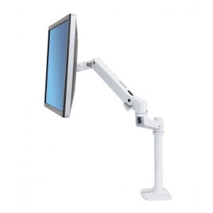 Ergotron 45-537-216 Lx Desk Mount Lcd Monitor Arm Tall Pole