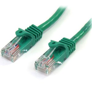 StarTech 1m Cat5e Snagless RJ45 UTP Patch Cable (M/M) - Green