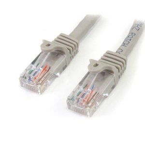 StarTech 5m Snagless UTP Cat5e Patch Cable - Grey