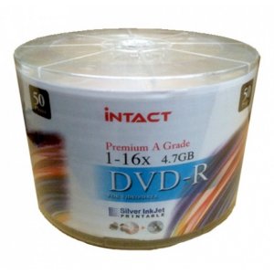 Intact Dvd-r / 16x / 50 Tube / Silvertop / Sp1650