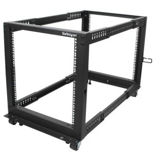 StarTech 12U Adjustable Depth 4 Post Server Rack