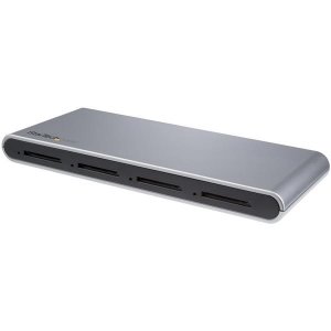 StarTech 4 Slot USB C SD Card Reader - USB 3.1 (10Gbps) - SD 4.0 UHS II 4SD4FCRU31C