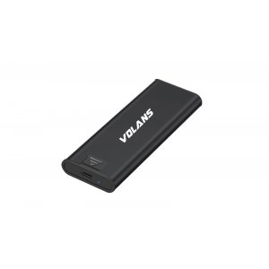 Volans Vl-u3m2s-v Aluminium Sata M.2 Ssd To Usb-c Enclosure