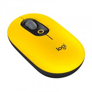 Logitech 910-006514 Pop Mouse With Emoji - Blast Yellow