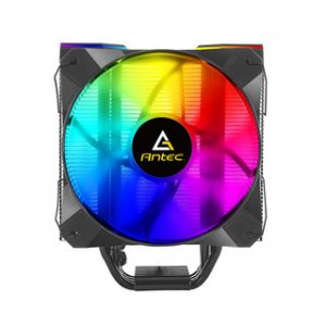 Antec Frigusair A400 Argb Air Cpu Cooler, 77 Cfm, Silent Rgb 12cm Pwm Fan With Controller, Direct Heat-pipes, Intel 1700, 2066, 115x, Am 3/4+.