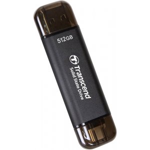 Transcend 512GB ESD310 USB 3.2 Gen 2 Portable SSD (Black)