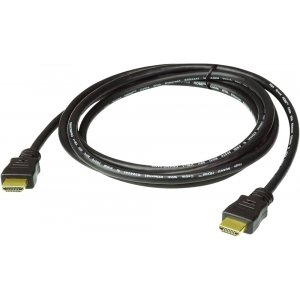 Aten 3m High Speed Hdmi Cable With Ethernet. Support 4k Uhd Dci, Up To 4096 X 2160 @ 60hz
