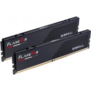 G.Skill Flare X5 Series (AMD Expo) 64GB (2 x 32GB) 288-Pin SDRAM DDR5 5600 CL36-36-36-89 1.25V Dual Channel Memory F5-5600J3636D32GX2-FX5 (Matte Black)
