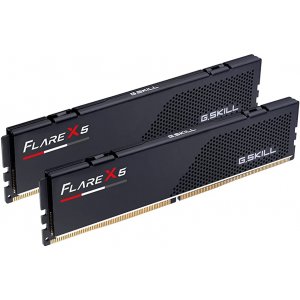 G.Skill Flare X5 Series (AMD Expo) 64GB (2 x 32GB) 288-Pin SDRAM DDR5 5600 CL36-36-36-89 1.25V Dual Channel Memory F5-5600J3636D32GX2-FX5 (Matte Black)