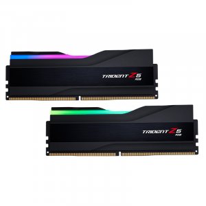 G.skill TRIDENT Z5 RGB 32GB KIT BLACK 2X16GB DDR5 6000MHZ CL36-36-36-96 1.35V UDIMM Memory