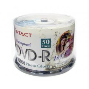 Intact Dvd-r / 16x / 50 Cake / Waterproof / Wp1650