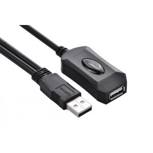 Ugreen 20213 Usb 2.0 Active Extension Cable 5m With Usb For Power