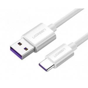 Ugreen 40888 5a Supercharge Usb To Usb C Cable White 1m