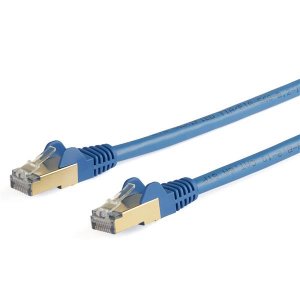 Startech 6aspat5mbl Cable - Blue Cat6a Ethernet Cable 5m