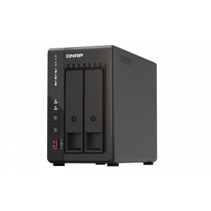 QNAP TS-253E-8G 2-bay desktop NAS, 4CORE 2.0GHz 8GB RAM