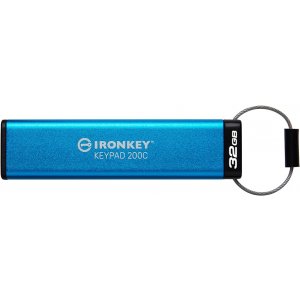 KINGSTON 32gb Ironkey Keypad 200c| Fips 140-3 Level 3 (pending) Certified