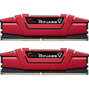 G.Skill RIPJAWS V 16GB KIT(8GBX2)F4-3000C15D-16GVRB DDR4 3000MHZ 1.35V