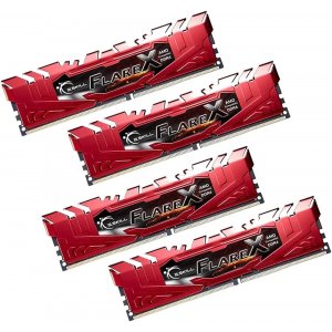 G.Skill 32GB (4x8GB) DDR4-2400MHz Memory F4-2400C16Q-32GFXR