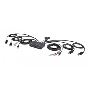 Startech C2-dd46-ua2-cbl-kvm 2-port Dual-monitor Cable Kvm Switch