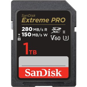 SanDisk Extreme Pro SDXC SDSDXEP 1TB Memory Card