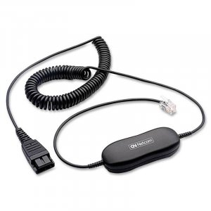 Jabra GN 1216 2m Coiled Avaya cord 88001-04