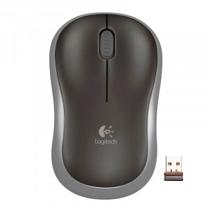 Logitech M185 Wireless Mouse - Grey