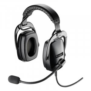Plantronics SHR2083-01 Dual-Ear Circumaural Ruggedized Noise-Cancelling Headset 92083-01