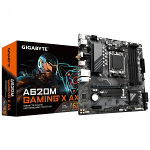 Gigabyte AMD A620M GAMING X AX AM5 Micro ATX Motherboard GA-A620M-GAMING-X-AX