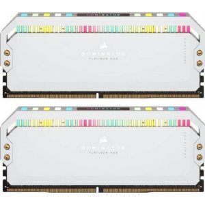 Corsair Dominator RGB 64GB (2x32GB) 5200MHz CL40 DDR5 White Memory