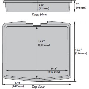 Ergotron 98-134 Styleview Front Tray