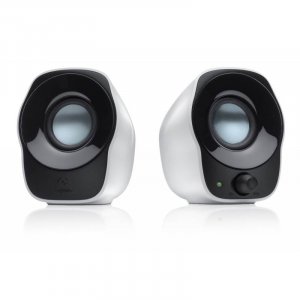 Logitech 980-000514 Z120 Black & White USB 2.0 Speaker 
