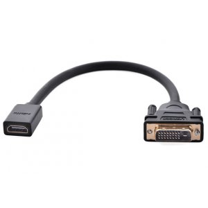 Ugreen DVI male to HDMI female adapter cable