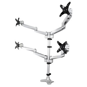 StarTech Quad Monitor Mount - Premium - For up to 27” VESA Monitors ARMQUADPS