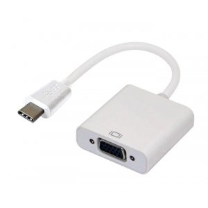 Astrotek Thunderbolt Usb 3.1 Type C (Usb-C) To Vga Adapter Converter Male To Female For Apple Mac