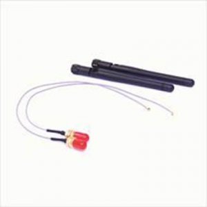 Astrotek At-Ipxset-50 Internal Wi-Fi Antenna Kit - 2X Ipx To Rp-Sma Wifi Cable 50Cm + 2X 5Ghz Ant