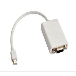 Astrotek Mini Displayport Dp To Vga Adapter Converter Cable 20Cm - Male To Female Gold Plated Roh