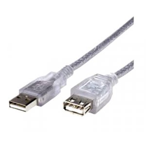 Astrotek Usb 2.0 Extension Cable 3M - Type A Male To Type A Female Transparent Colour Rohs (AT-US