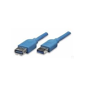 Astrotek Usb 3.0 Extension Cable 3M - Type A Male To Type A Female Blue Colour (AT-USB3-AA-3M)