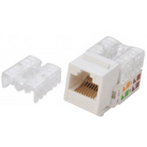 Astrotek Cat6 Utp Keystone Jack For Socket Kit 10Ps Per Pack Poly Bag White (ATP-KJ-6)