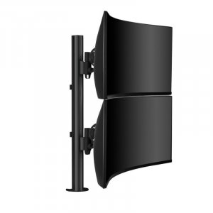 Atdec Post Dual Monitor Mount Kit. Up to 18KG per bracket AWMS-2-LTH75-F-B