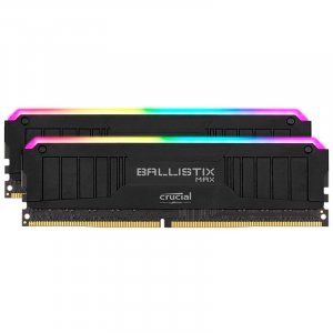 Crucial Ballistix Max RGB 32GB (2x 16GB) DDR4 4000MHz Memory - Black BLM2K16G40C18U4BL