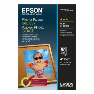 Epson 4" x 6" Glossy Photo Paper 50 Sheets C13S042547