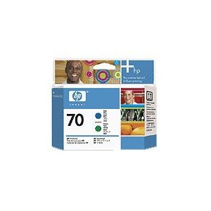 HP 70 Blue & Green Printhead for Designjet (C9408A)