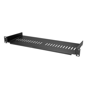 StarTech Vented 1U Rack Shelf - 7in Deep - 1U Rack Mount Shelf CABSHELF1U7V