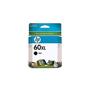 HP 60XL Black Ink Cartridge f600 pages (CC641WA)
