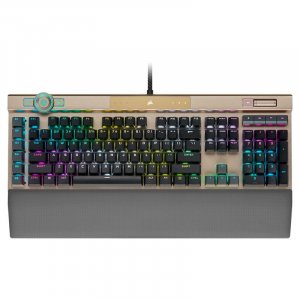 Corsair K100 RGB Optical Mechanical Gaming Keyboard - Midnight Gold CH-912A21A-NA